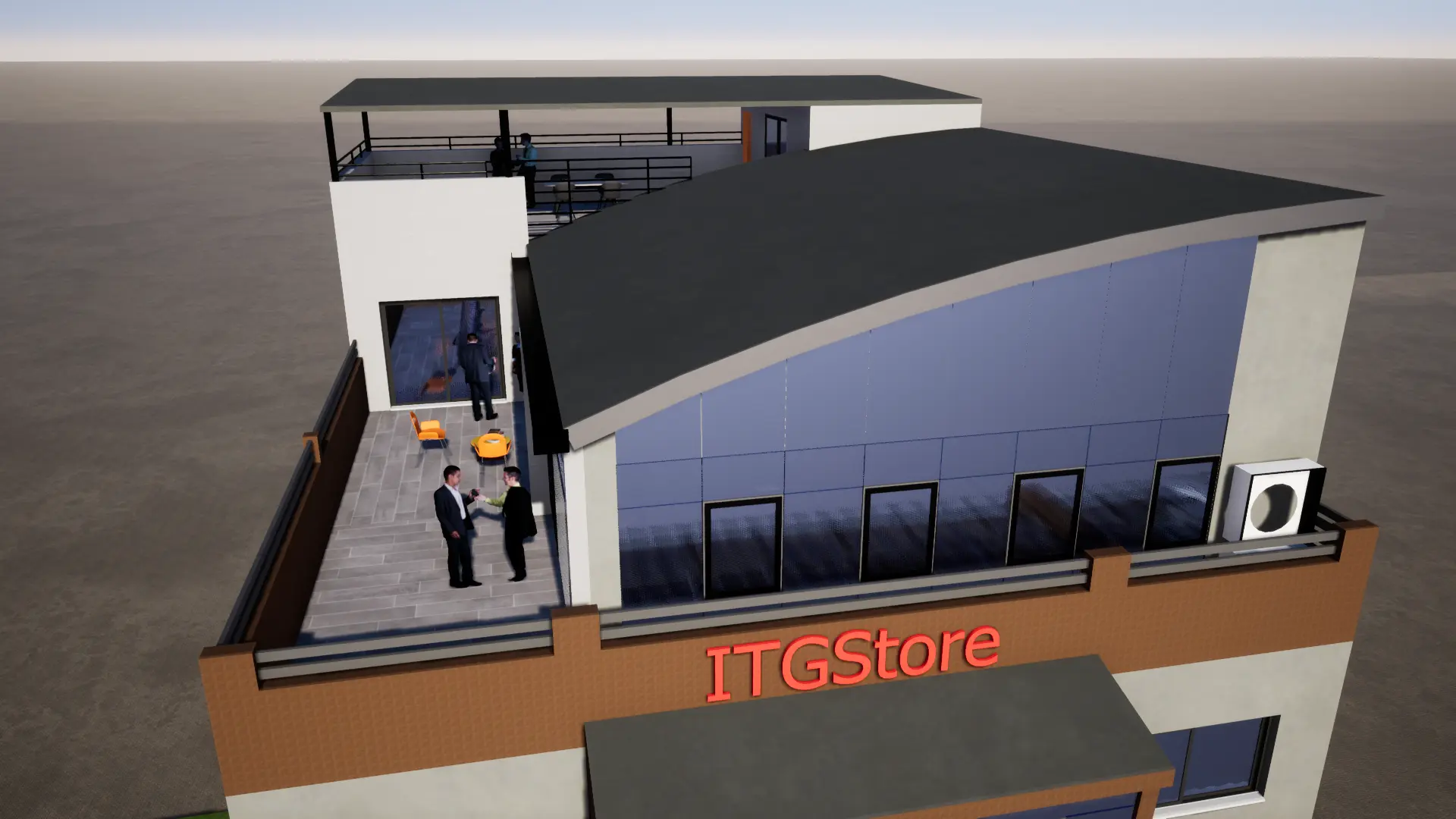 ITG STORE - CONSTRUCTION D’UN IMMEUBE A USAGE DE BUREAUX 