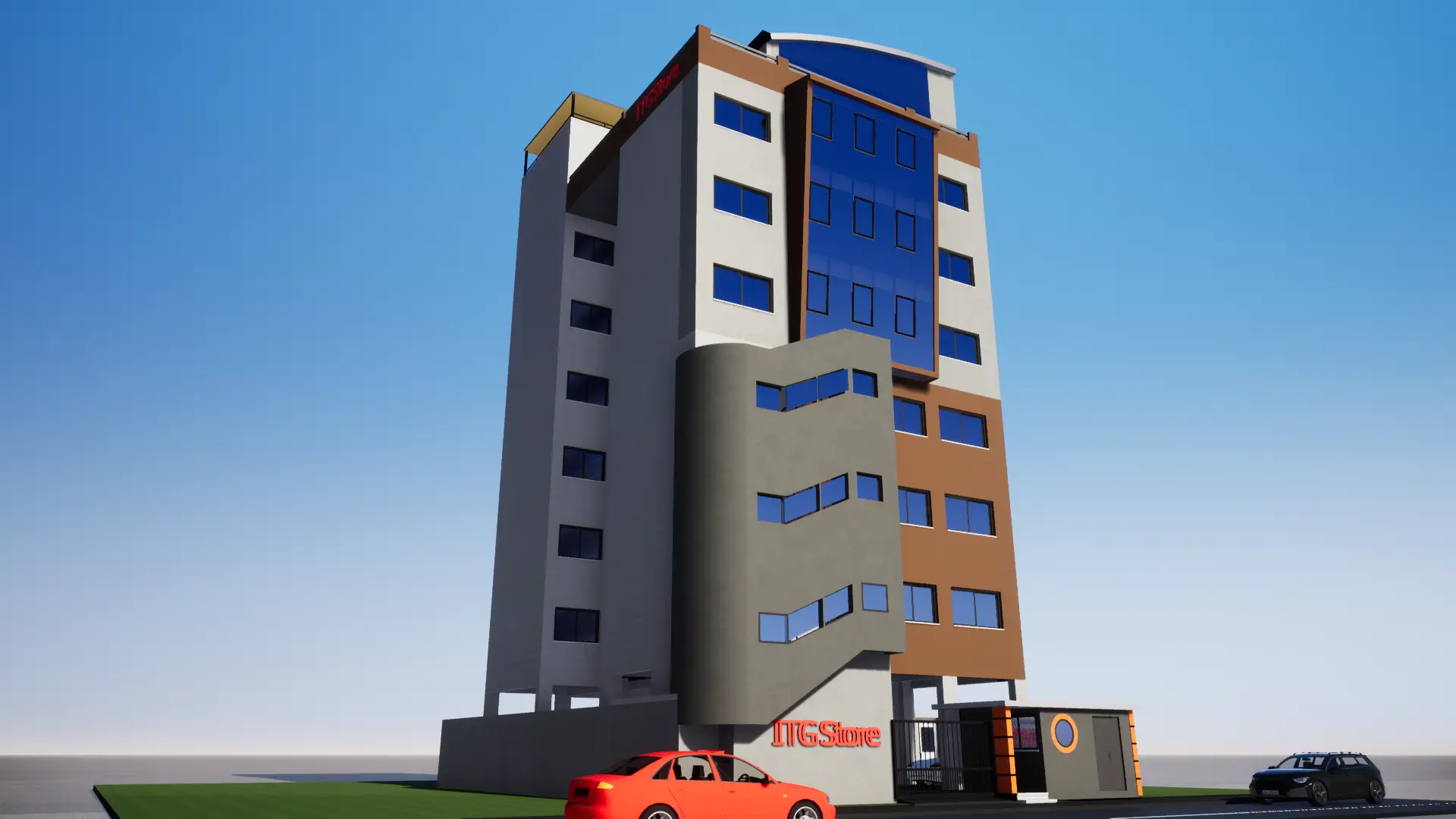 ITG STORE - CONSTRUCTION D’UN IMMEUBE A USAGE DE BUREAUX 