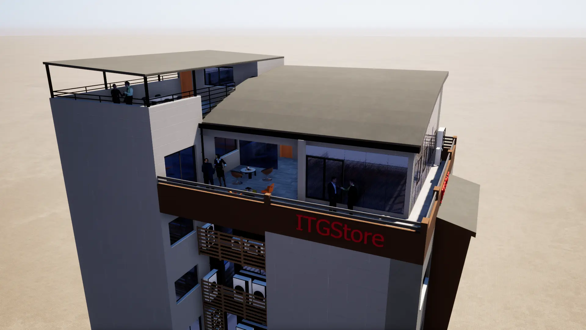 ITG STORE - CONSTRUCTION D’UN IMMEUBE A USAGE DE BUREAUX 
