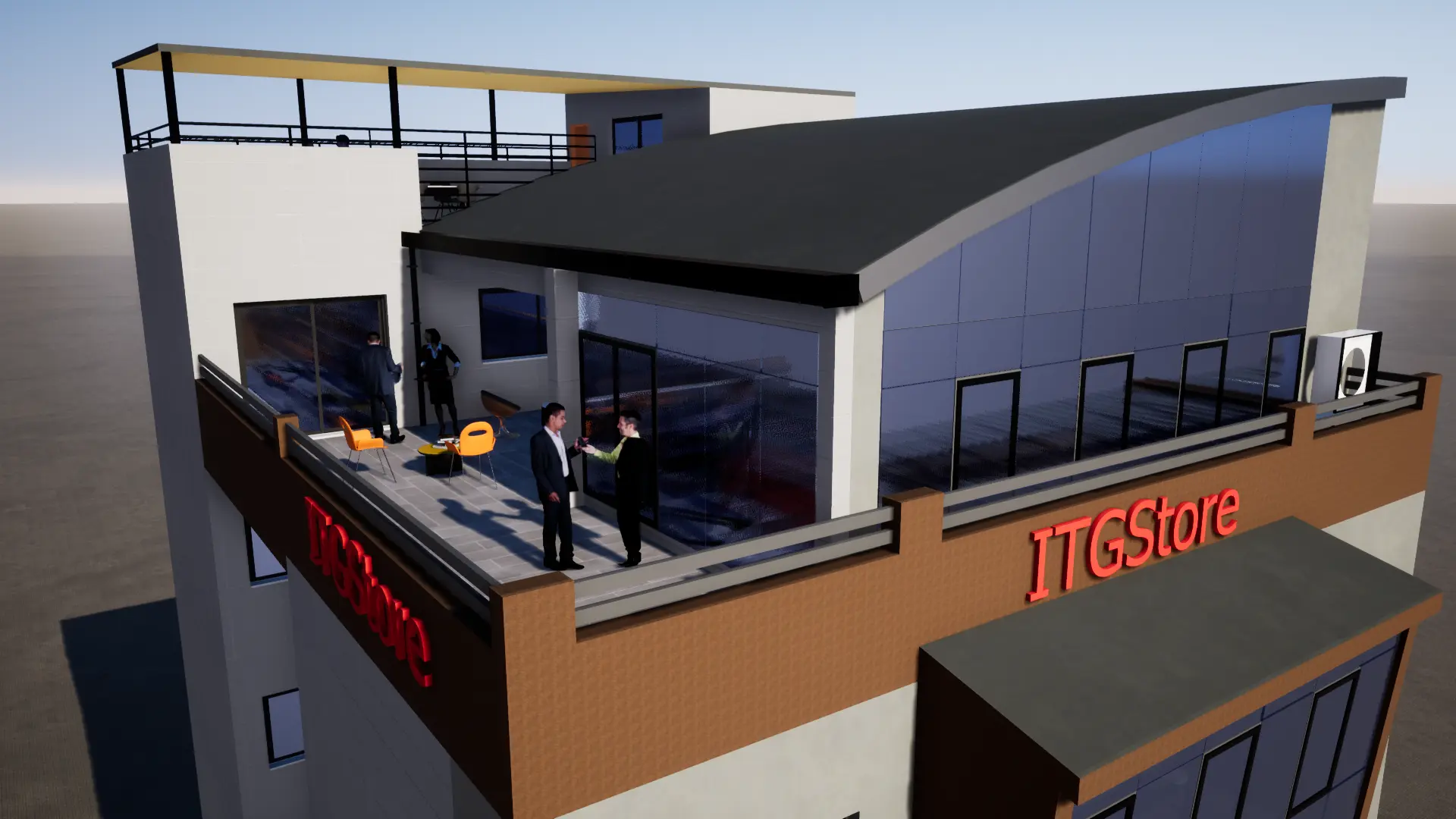 ITG STORE - CONSTRUCTION D’UN IMMEUBE A USAGE DE BUREAUX 