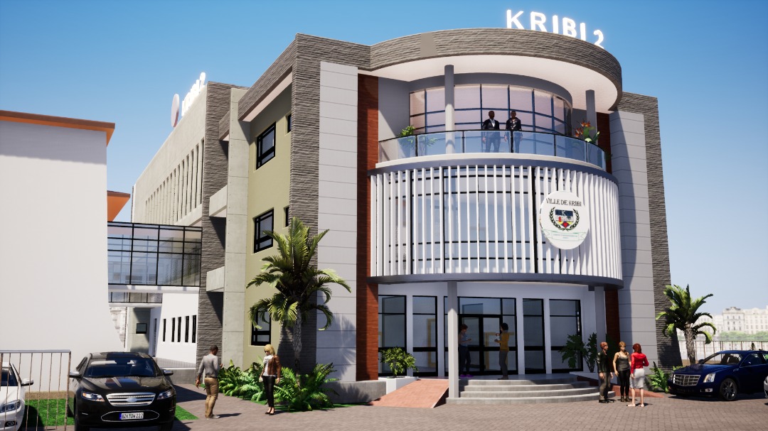 TRAVAUX DE CONSTRUCTION D'UN BATIMENT DE LA MAIRIE DE LA COMMUNE DE KRIBI II (EN PROCEDURE D'URGENCE).